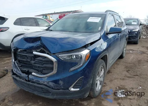 2021 GMC Terrain Fwd Sle z USA, uszkodzony, nr VIN 3GKALMEV3ML343342